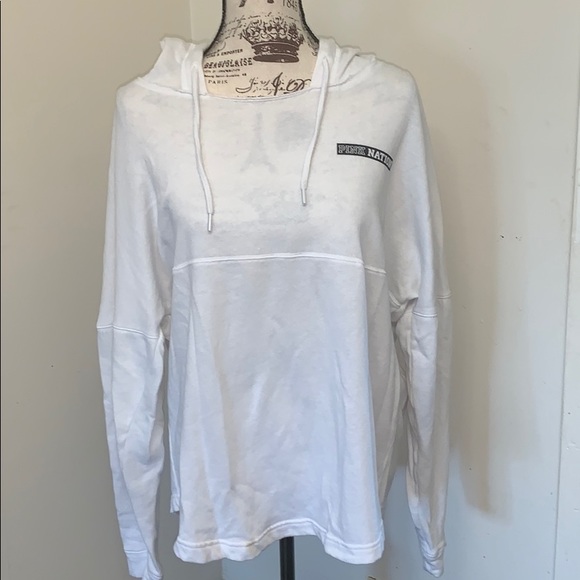 Victoria's Secret Tops - Pink Victoria Secret Hoodie Large